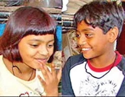 Hai trẻ em khu ổ chuột ở Ấn Độ dự lễ trao giải Oscar