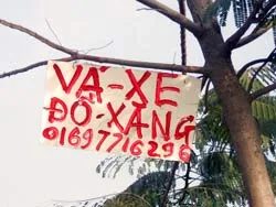 Vá xe di động