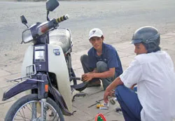 Vá xe di động ảnh 2