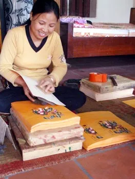 Làng tranh Đông Hồ: Hàng mã “đánh ngã” hàng tranh ảnh 2