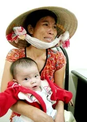 Cháu bé cần giúp đỡ