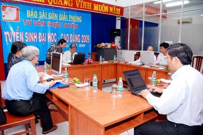 Tư vấn trực tuyến tuyển sinh Đại học - Cao đẳng 2009