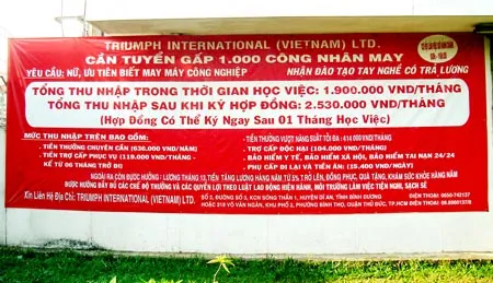 Thị trường lao động tại các KCX – KCN sôi động trở lại