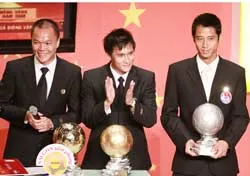 Dương Hồng Sơn và Đỗ Thị Ngọc Châm đoạt Quả bóng Vàng Việt Nam 2008 ảnh 2