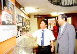 Tổng Lãnh sự Hàn Quốc Kim Sang-Yoon thăm Báo SGGP