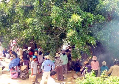 Tin lời đồn: Chen lấy "nước thánh"