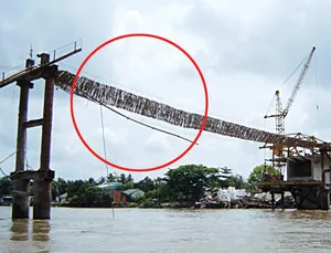 Đứt cáp treo cầu tạm Trà Ôn, Vĩnh Long: 5 người chết và mất tích