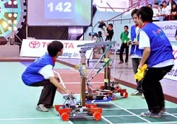 Kết thúc vòng loại Robocon 2009: 32 đội vào vòng chung kết toàn quốc