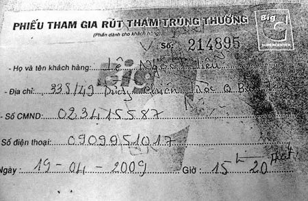 Lá thăm của chị Liễu