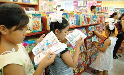 Rộn ràng làng sách thiếu nhi