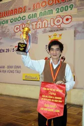 Kết thúc vòng chung kết giải vô địch quốc gia billiards & snooker năm 2009: TPHCM nhất toàn đoàn