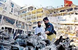 Pakistan: Đánh bom khách sạn 5 sao, ít nhất 18 người chết