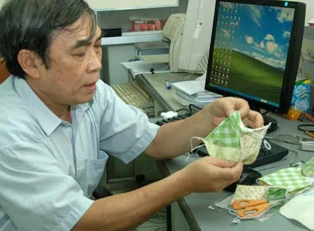 Chế tạo thành công khẩu trang nano ô-xít ti-tan phòng chống cúm
