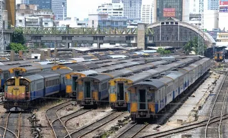 Thái Lan: Đường sắt hoạt động trở lại