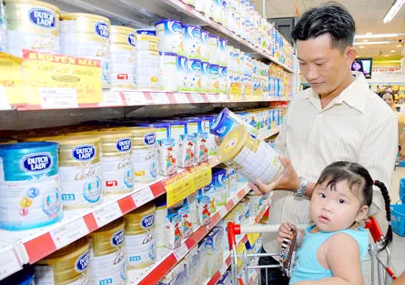 Mãi lực sữa nội tăng