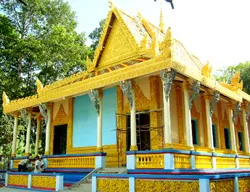 Phục tráng thành công chánh điện chùa Dơi ở Sóc Trăng