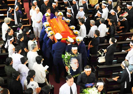 Cử hành thánh lễ an táng Linh mục Trương Bá Cần