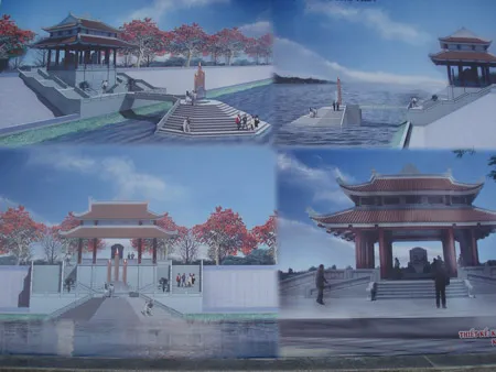 Sáng nay, tại Quảng Trị: Khởi công Bến thả hoa đăng bờ Bắc sông Thạch Hãn