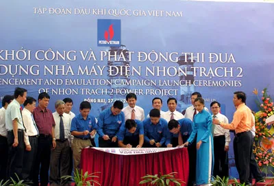 Tập đoàn Dầu khí nỗ lực phát triển điện năng cho đất nước
