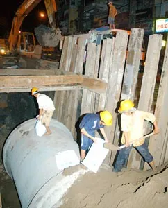 Thi công 7 công trình thoát nước