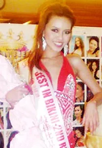 Hoàng Điệp - Á hậu 2 nội dung thi bikini