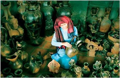 Gốm Bàu Trúc. Ảnh: HOÀNG QUỐC TUẤN