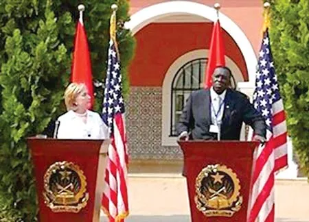 Ngoại trưởng Mỹ đến Angola