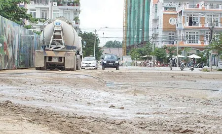 Công ty CP Giai Việt thi công gây ô nhiễm môi trường