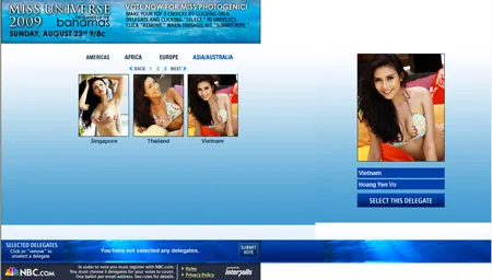 Bình Chọn cho Hoàng Yến - Việt Nam