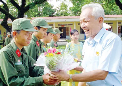 Cựu chiến binh TPHCM thực hiện Di chúc Bác Hồ