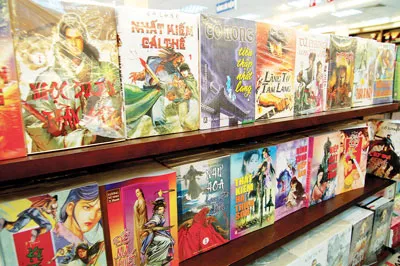 Sốt sách võ hiệp: Mới - cũ chen nhau