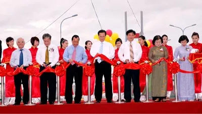 Khánh thành cầu dây văng Phú Mỹ
