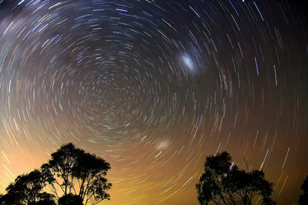 Star Trails Blue Mountains