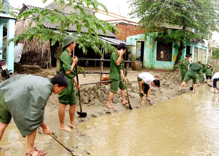 Miền Trung: Tập trung khắc phục hậu quả mưa lũ