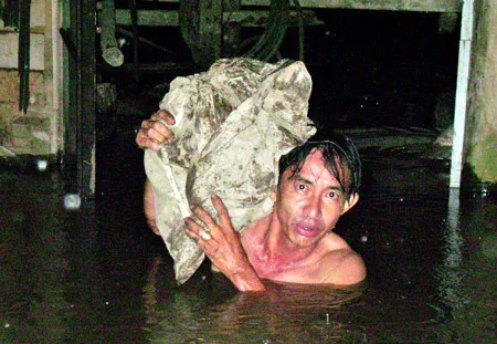 Áp thấp nhiệt đới đã thành bão số 8