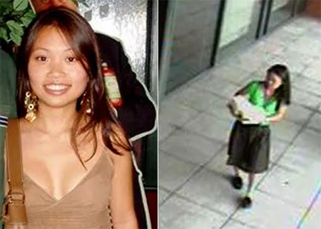 Annie (trái) và hình ảnh ghi lần cuối cùng cô ở trong trường Yale