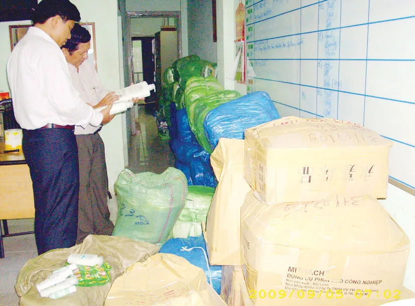 Phát hiện nhiều hàng hóa nhập lậu