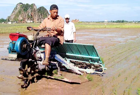 Ngành cơ khí nông nghiệp còn lạc hậu