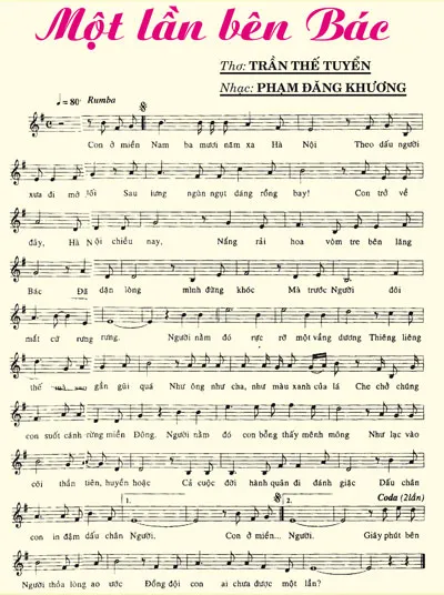 Một lần bên lăng Bác