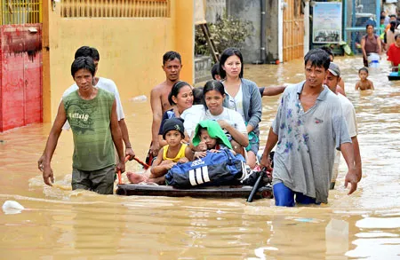 Bão Ketsana tại Philippines: Trên 100 người chết