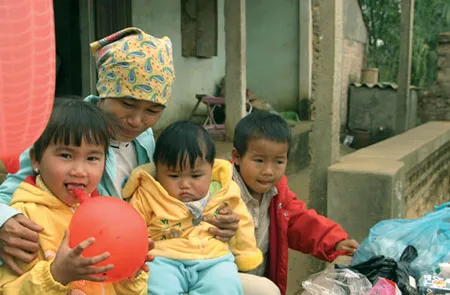 Làng “đi Lào”