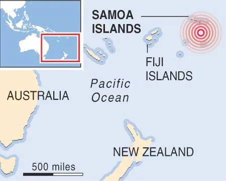 Thái Bình Dương: Động đất 8,3 độ Richter, hơn 100 người chết