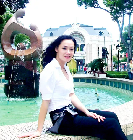 Diễn viên Quách Thu Phương.