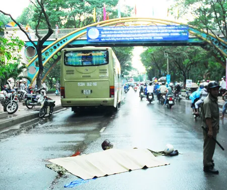 Hiện trường vụ tai nạn