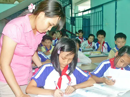 Trường tiểu học có hơn... 100 lớp