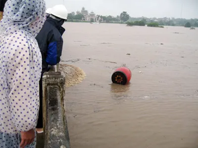 Các huyện Đông Nam tỉnh Gia Lai chìm trong lũ lớn
