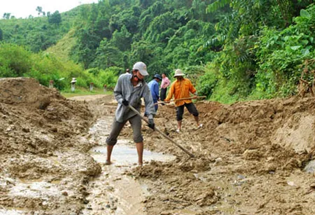 Quốc lộ 24 thông tuyến trở lại
