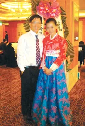 Cô dâu Việt xúng xính trong bộ hanbok