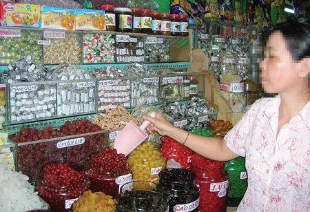 Hàm lượng chì trong xí muội, quả khô quá mức cho phép