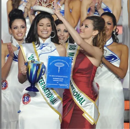 Người đẹp Mexico đăng quang Hoa hậu Quốc tế 2009
